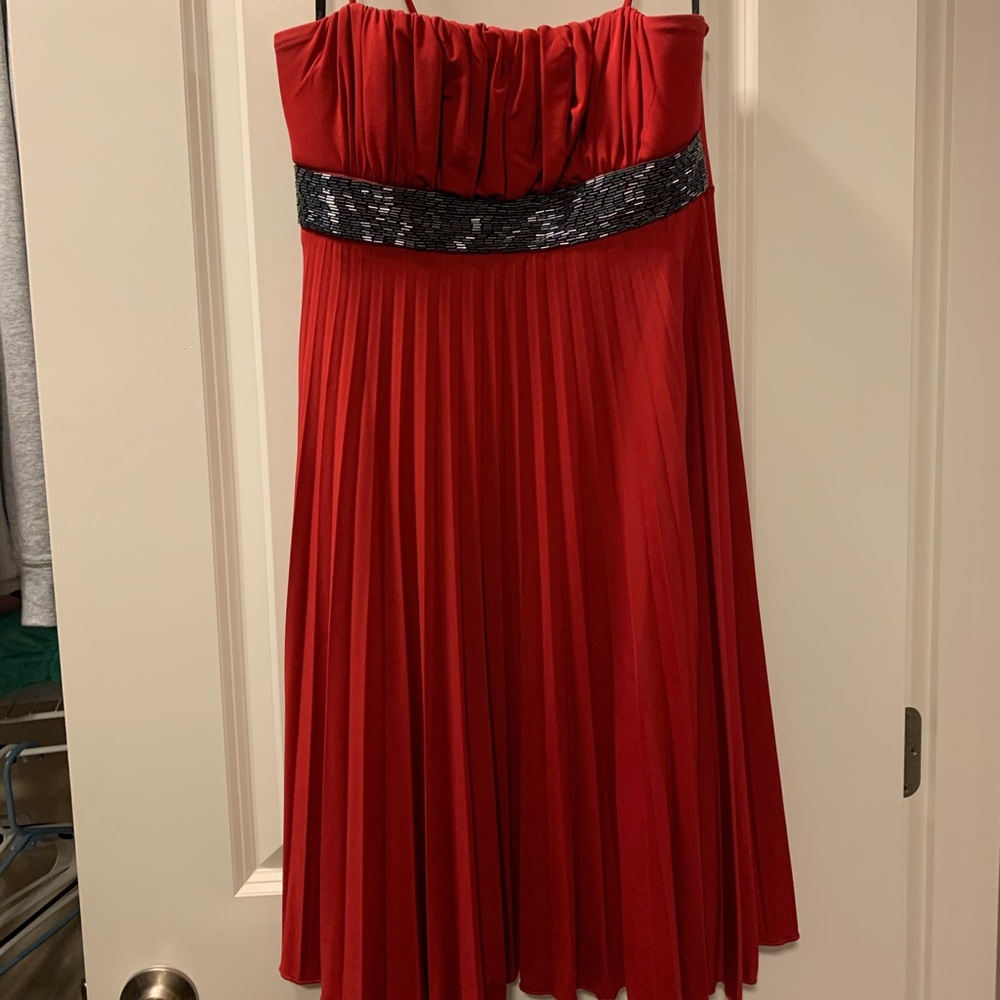 Red Short Dress Size M